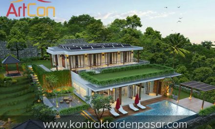 Desain Villa Pribadi 2 Lantai Bp. Tiopan 3 Kamar Tidur dengan Kolam Renang di Desa Kayu Putih Buleleng – Bali