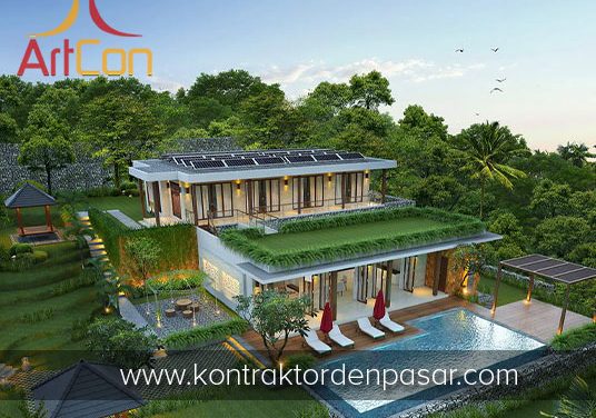 Desain Villa Pribadi 2 Lantai Bp. Tiopan 3 Kamar Tidur dengan Kolam Renang di Desa Kayu Putih Buleleng – Bali